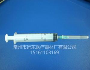 Disposable sterile syringe